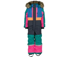 Didriksons žieminis kombinezonas - BJÖRNEN KD COV MULT2 Multi Colour Žalias (yra vietoje)