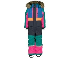 Didriksons žieminis kombinezonas - BJÖRNEN KD COV MULT2 Multi Colour Žalias (yra vietoje)