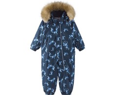 REIMA Lappi 5100129C Navy 6983 kombinezonas vaikams