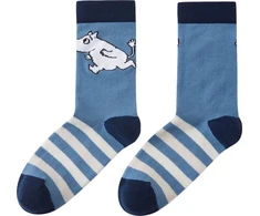 REIMA Moomin Randig mėlynos kojinės vaikams