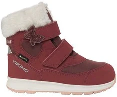 VIKING Belle Butterfly Warm GTX 2V žieminiai batai su GORE-TEX - Dark Rožinė