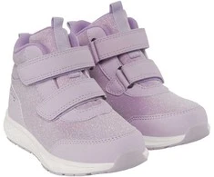 VIKING Bouncy Glitter Mid WP 2V rudeniniai/pavasariniai batai vaikams – Lilac