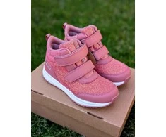 VIKING Bouncy Glitter Mid WP 2V rudeniniai/pavasariniai batai vaikams – Rožinė