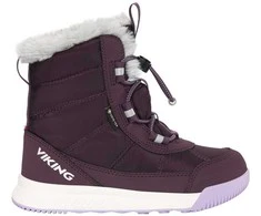 Viking itin lengvi žieminiai batai vaikams su GORE-TEX Aery Warm GTX SL - Grape/Lilac