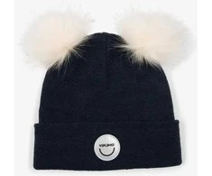 Viking žieminė vilnonė kepurė Play Pon Pon Wool Beanie - Navy