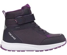 Viking žieminiai batai vaikams Equip Warm WP 1V - Aubergine/Violetinė