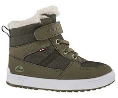 Viking žieminiai batai vaikams Lucas WP - Khaki/Hunting žalias - 90600