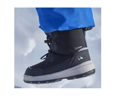 Viking žieminiai batai vaikams Montebello Warm GTX Zip su GORE- TEX - Juodas