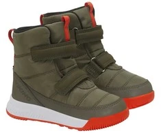 Viking žieminiai batai vaikams su GORE-TEX Aery Reflex Warm - Olive/Raudona