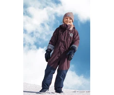 Viking žieminis kombinezonas Toasty Winter Playsuit - Grape