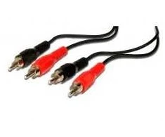 84034 RCA JUNGIAMASIS LAIDAS 2xRCA M/M 1.8m, Ednet