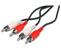 84419 RCA JUNGIAMASIS LAIDAS 2xRCA M/M 1.5m, Ednet