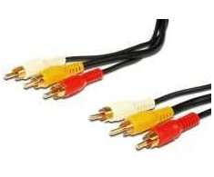 84421 RCA JUNGIAMASIS LAIDAS 3xRCA M/M 1.5m, Ednet