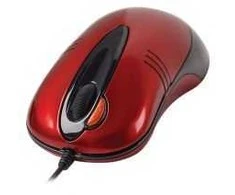 A4Tech Co A4Tech optinė pelė, USB, 2 buttons + 1 scroll button + 2xClick button, red, X5-50D-1U