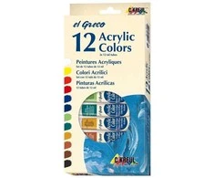Akriliniai dažai C. KREUL 28250, 12 × 12 ml