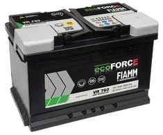 Akumuliatorius Fiamm Ecoforce, 70 Ah, 760 A, 12 V
