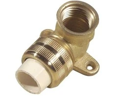 Nibco Alkūnė 4707-356 PVC-C, 1/2"x90° vid. metal. srieg/klij vidus