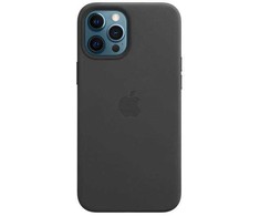 Apple iPhone 12 Pro Max Odinis dėklas su MagSafe, Juodas (Black)