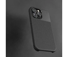 Dėklas ATOM STUDIOS CASE SPLIT WOOD FIBRE MAGSAFE IPHONE 13 PRO Juodas