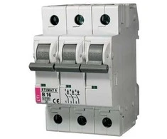 Automatinis jungiklis Eti MAT6, 3P, C, 20A, 6kA