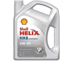 Automobilio variklio tepalas Shell Helix HX8 5W-40, 4 l