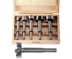 Grąžtas AW-Tools AWTOOLS SĘKOWNIKI DO DREWNA / KOMPLET 5elem. 15-20-25-30-35mm TRZPIEŃ 8mm