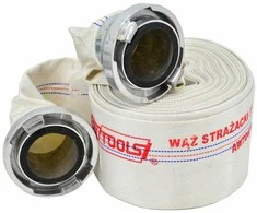 AW-Tools gaisrinė vandens žarna su jungiamosiomis detalėmis 2" x 20 m 8 barai