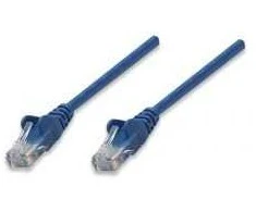 Mėlyna INTELLINET LAN Cable, Cat5e, UTP RJ45, 1.5 m, Mėlyna, 338400