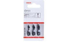 Bosch Suktuvo antgaliai PH1/2/3 3 vnt./ Impact, L=25mm