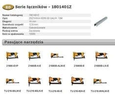 BOSTITCH ZSZYWKI 80 14mm 10 000 vnt.