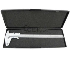 CALIPER 200mm 0.02mm PLASTIKINĖJE DĖŽĖJE /GEKO