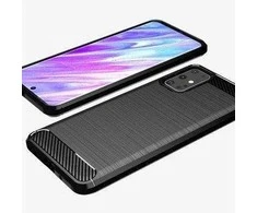 Dėklas CASE CARBON LUX Juodas SAMSUNG GALAXY NOTE 20 PLUS