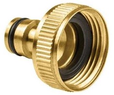 CELLFAST PRZYŁĄCZE NA KRAN MOSIĘŻNE 3/4" BRASS