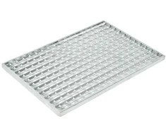 Cinkuoto plieno grotelės Aco Vario 75x50 cm, batams valytis