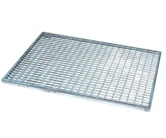 Grąžtas Cinkuotojo plieno grotelės Aco 75x50 cm batams valytis