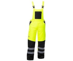 Darbinis puskombinezonis Ardon, juoda/geltona, XL dydis