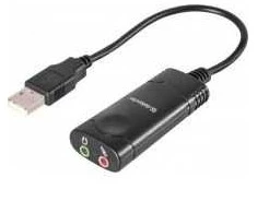 DEFENDER AUDIO-USB Išorinis USB 2.0 garso kontroleris su laidu 0.15m
