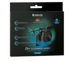 Valiklis DEFENDER Lint-free cleaning wipes, 25 pcs, 120x125 mm, dry, CLN30604