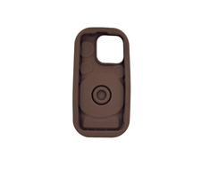3Dcase DĖKLAS DĖKLAS 3D SAUSAINIO FORMOS DĖKLAS SU STOVĖJU IPHONE 15 PRO
