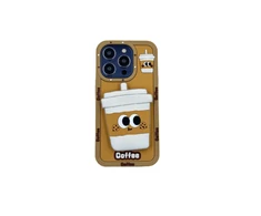 3Dcase DĖKLAS DĖKLAS 3D KAVOS SKAITYKLA SU STOVĖJU IPHONE 13 PRO