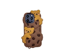 3Dcase DĖKLAS CASE 3D COOKIE BEAR IPHONE 13 PRO