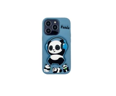 3Dcase DĖKLAS CASE 3D PANDA WITH HOLDER IPHONE 14 PRO