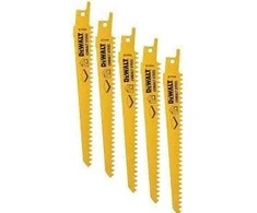 DEWALT BRZESZCZOT DO PIŁY SZABLASTEJ 152x1,8mm SPECJAL. / 5 vnt.