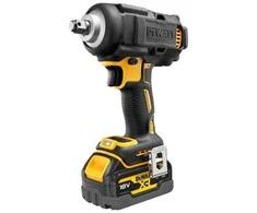 DEWALT Smūginis veržliasukis 1/2" 18V 812Nm 2x5,0Ah 4-BIEGI PIERŚCIEŃ ZABEZPIECZAJĄCY DCF891P2G