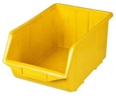 Dėžė Patrol EKO iš PVC | didelė, geltona, (36 x 22,5 x 16,5 cm)