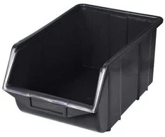 Dėžė Patrol EKO iš PVC | didelė, pilka, (36 x 22,5 x 16,5 cm)