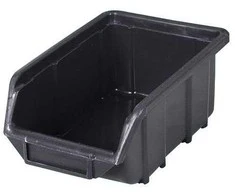 Dėžė Patrol EKO iš PVC | maža, pilka, (17,5 x 11,5 x 7,5 cm)