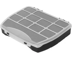 Dėžė Patrol Organizer Domino 25 iš PVC | juoda (25 x 20 x 4,4 cm)