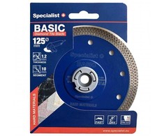 SPECIALIST+ deim. diskas BRITVA, Basic 125x1,2x22 mm