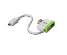 DIGITUS Micro USB charging cable incl. USB hub DA-70218